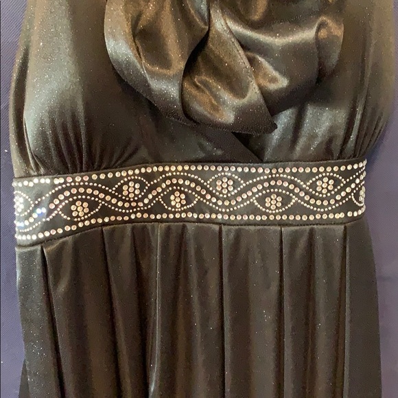 Black sparkle party dress - Picture 6 of 7